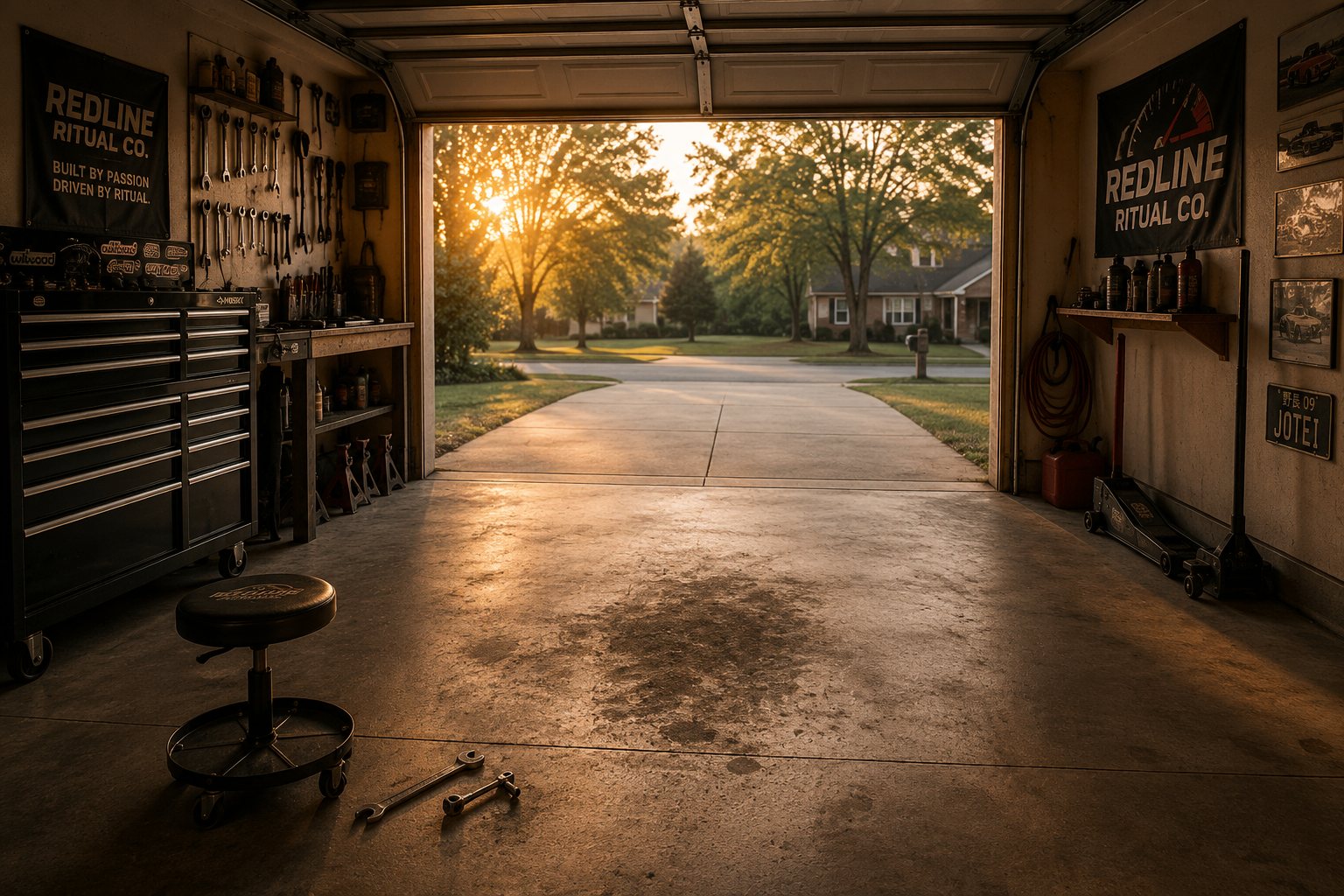 The Empty Spot in the Garage