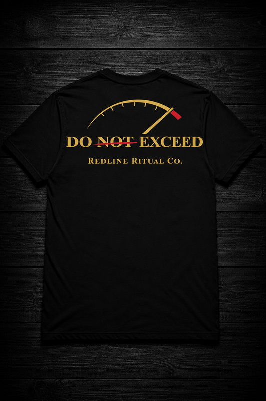 Redline Ritual Co. - "Exceed the Limit" Tee