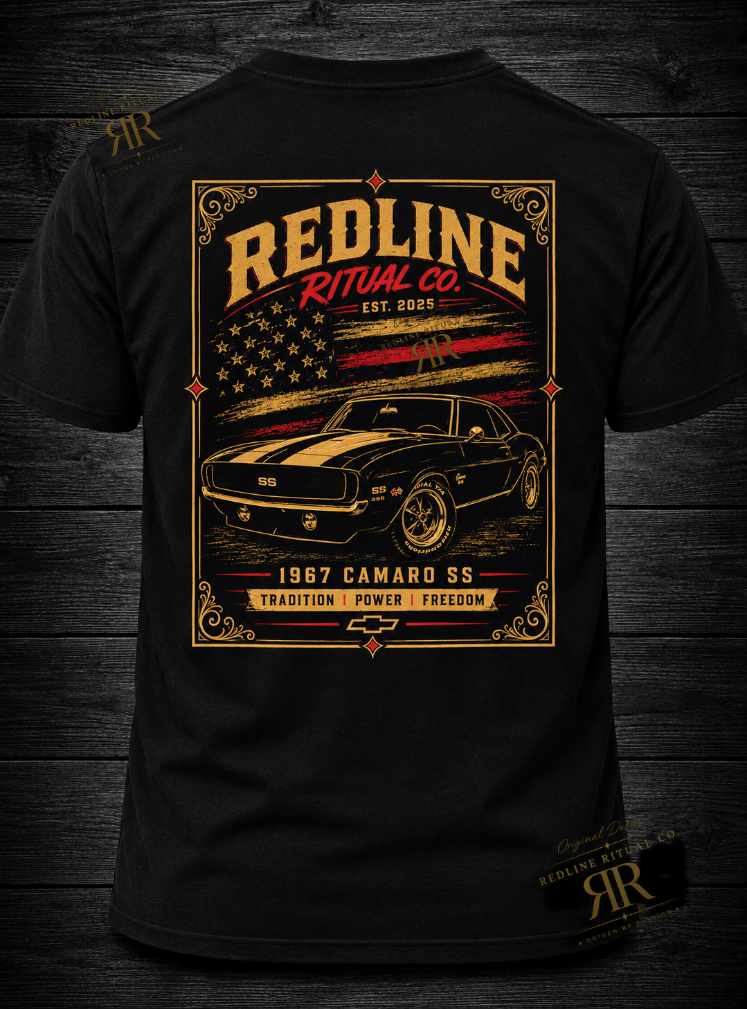 Redline Ritual Co. - "1967 Camaro SS" Tee