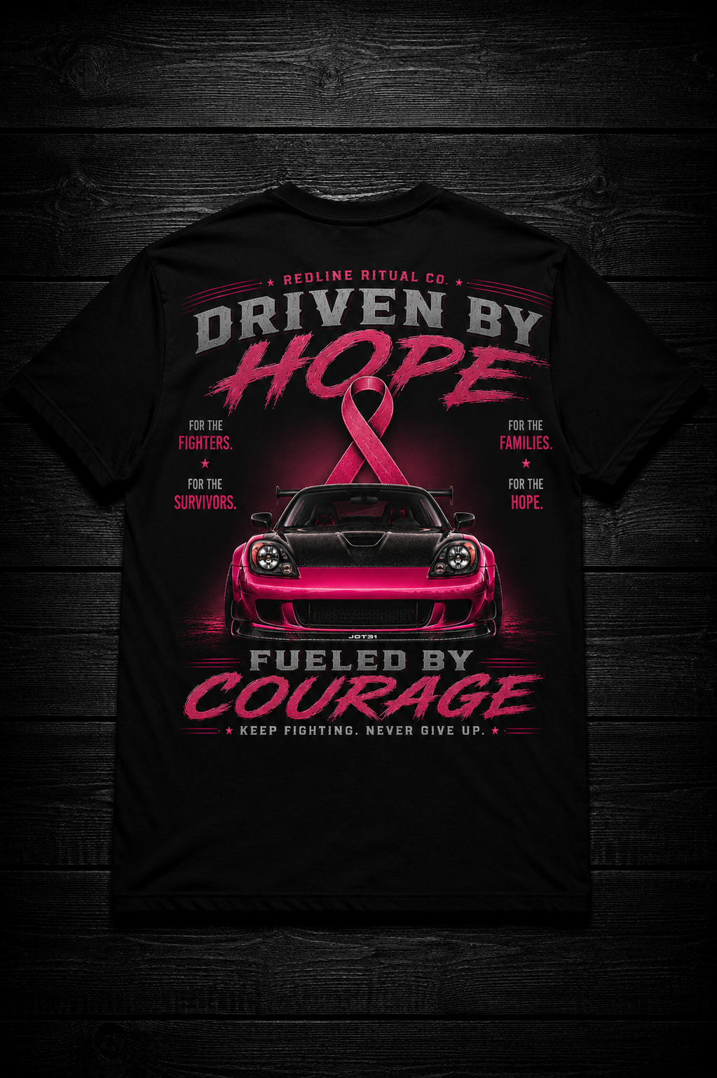 EXCLUSIVE: Redline Ritual Co. - "Driven by Hope" Tee *Give Back