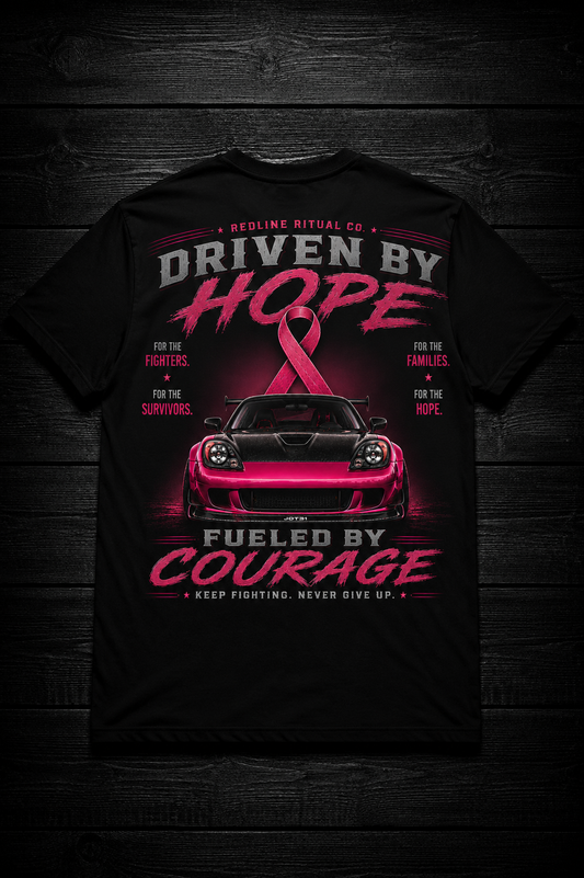 EXCLUSIVE: Redline Ritual Co. - "Driven by Hope" Tee *Give Back Collection