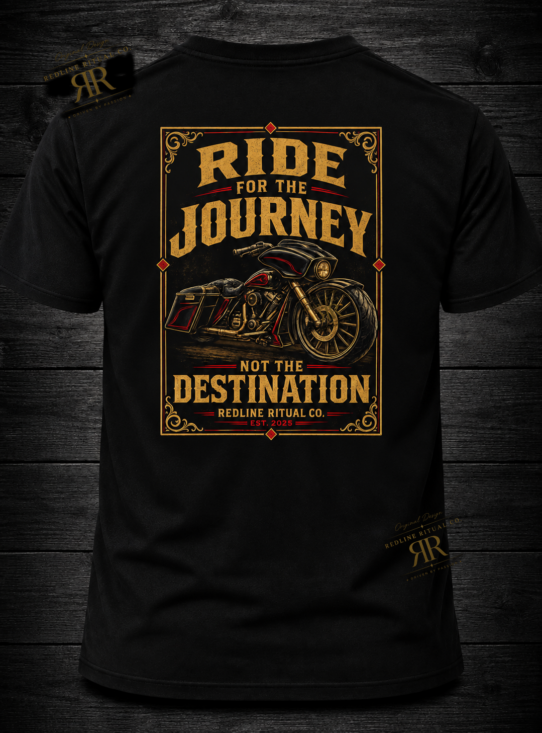 Redline Ritual Co. "Ride for the Journey" Tee
