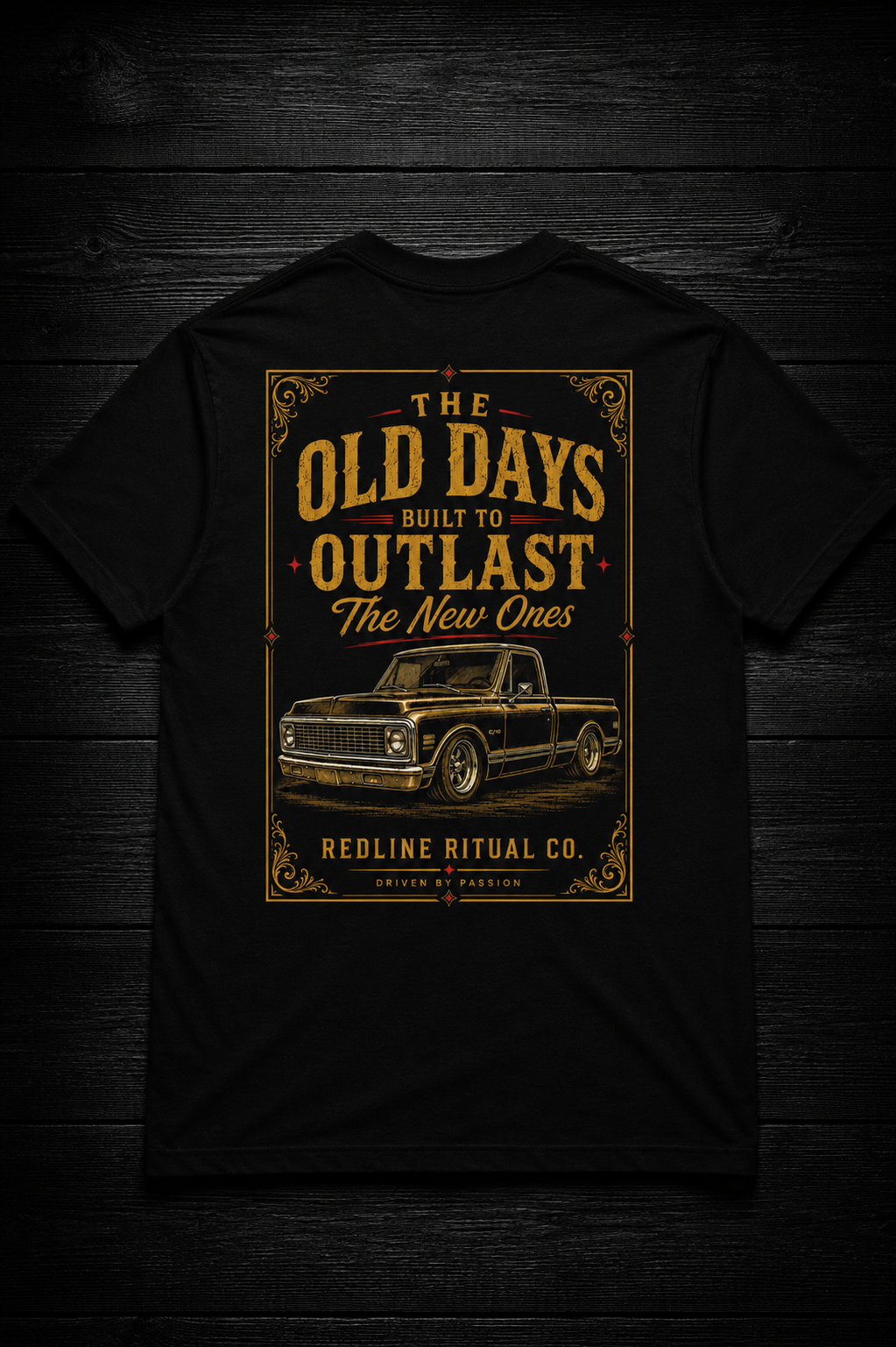 Redlline Ritual Co. - "Old Days" Tee