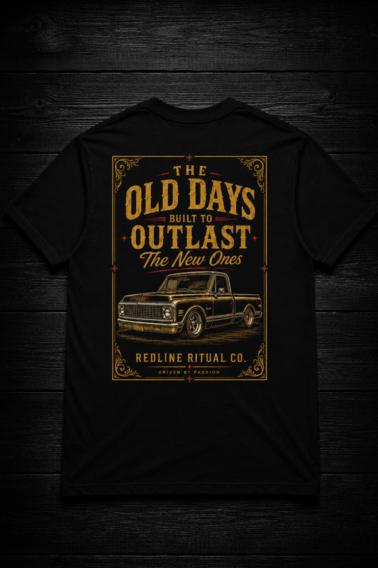 Redlline Ritual Co. - "Old Days" Tee