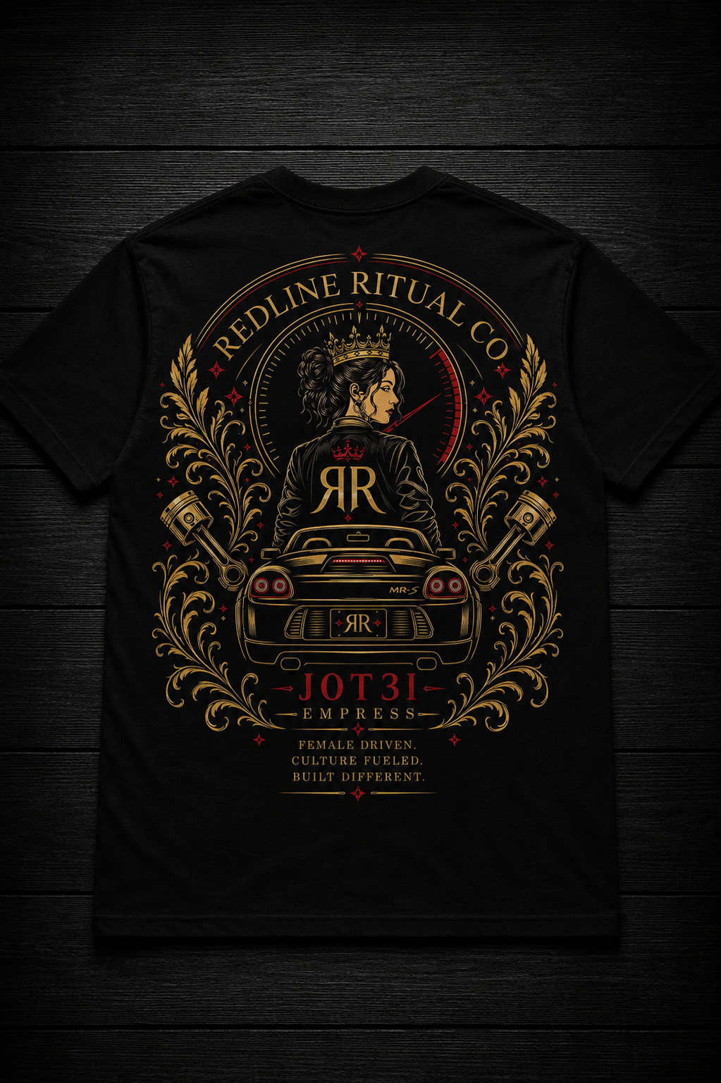 EXCLUSIVE: Redline Ritual Co. - "J0T3I Empress" Tee