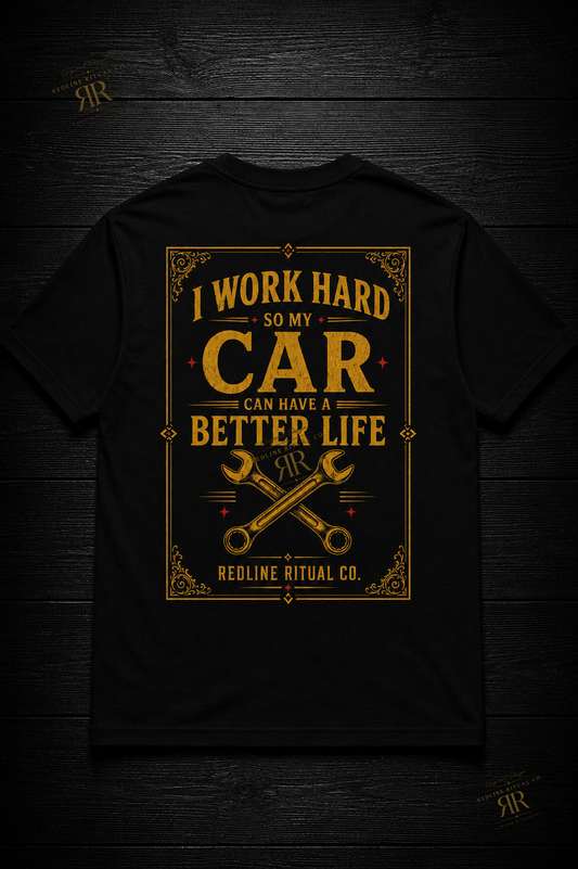 Redline Ritual Co. - "Better Life" Tee