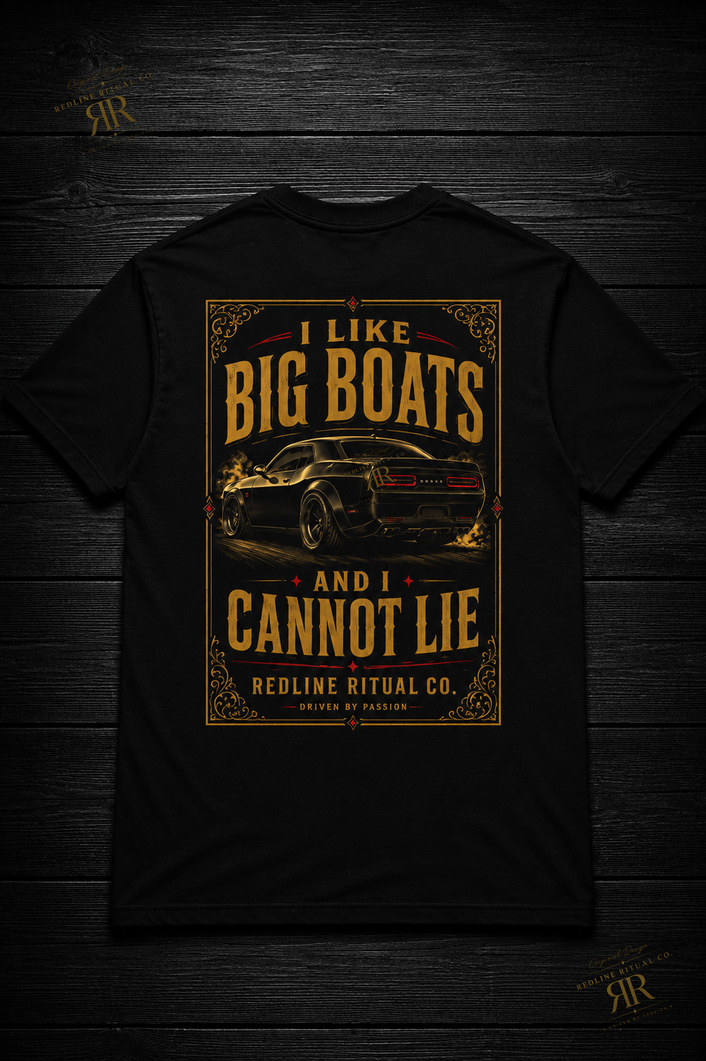 Redline Ritual Co. - “Big Boats Tee”