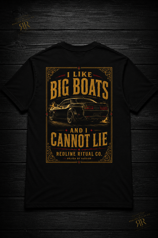 Redline Ritual Co. - “Big Boats Tee”