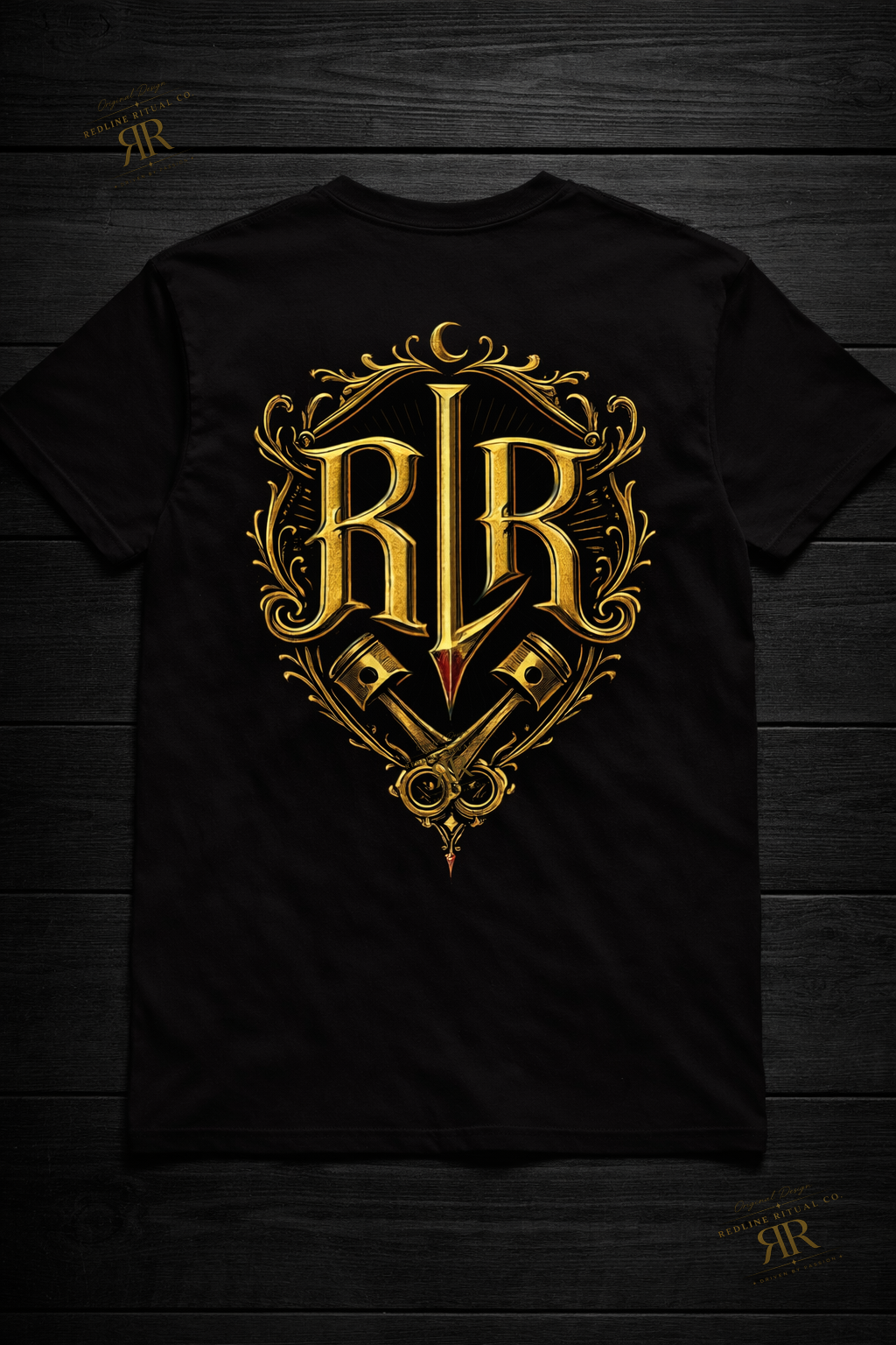 Redline Ritual Co. - "Ritual Crest" Tee