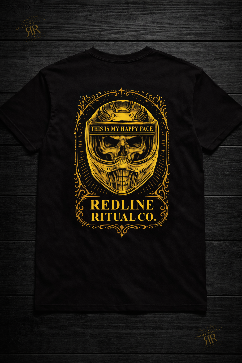 Redline Ritual Co. - "Dead Inside, Full Throttle" Tee