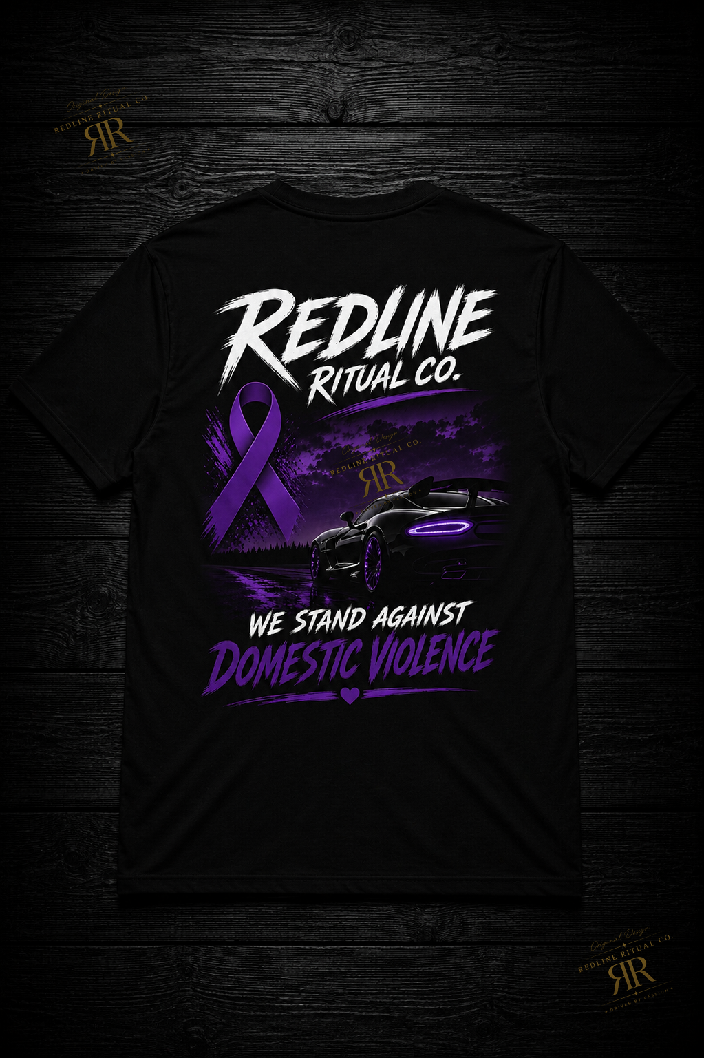 EXCLUSIVE: Redline Ritual Co. - "Driven by Strength" Tee *Give Back Collection