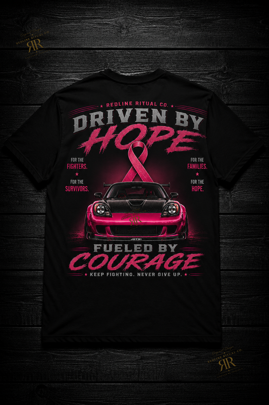 EXCLUSIVE: Redline Ritual Co. - "Driven by Hope" Tee *Give Back Collection
