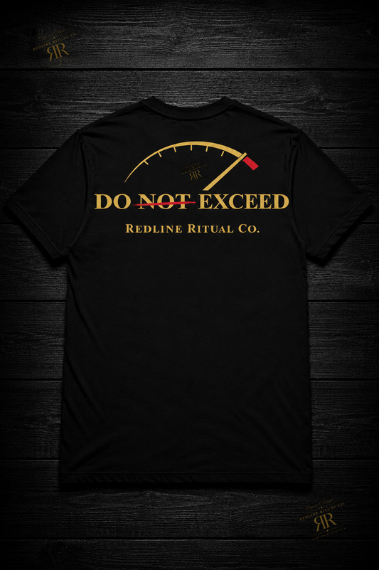 Redline Ritual Co. - "Exceed the Limit" Tee
