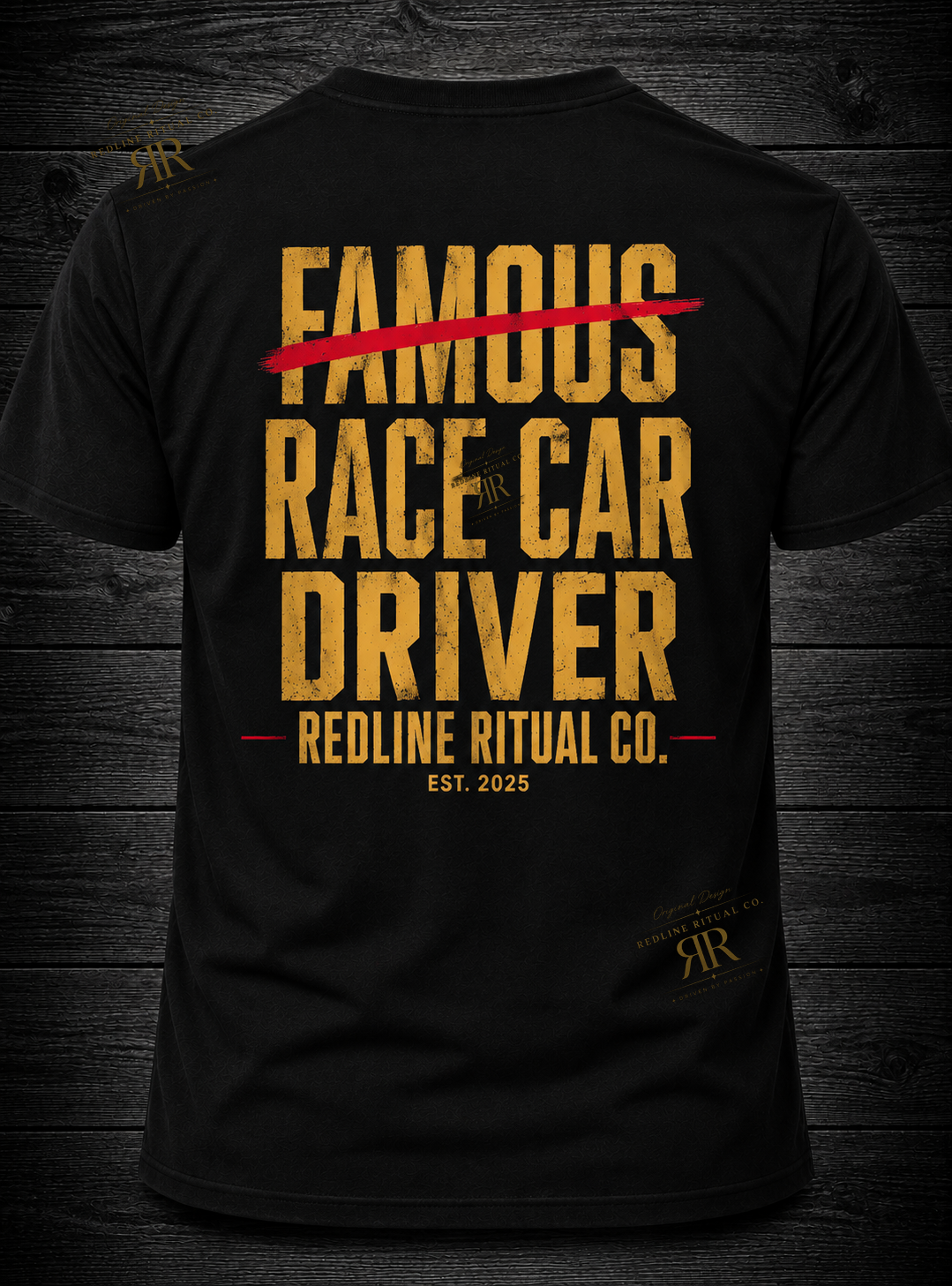 Redline Ritual Co. "Famous Race Car Driver" Tee