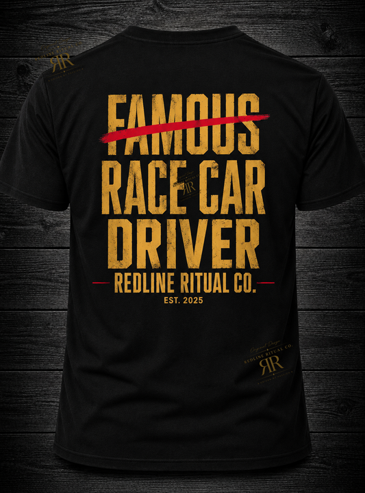 Redline Ritual Co. "Famous Race Car Driver" Tee