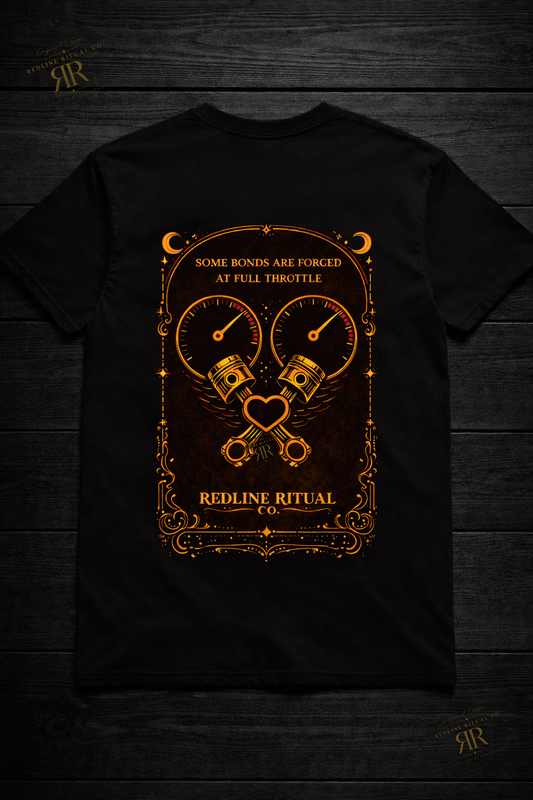 Redline Ritual Co. - "Forged at Full Throttle" Tee