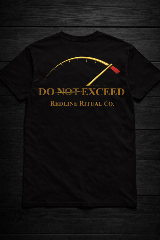 Redline Ritual Co. - "Exceed the Limit" Tee