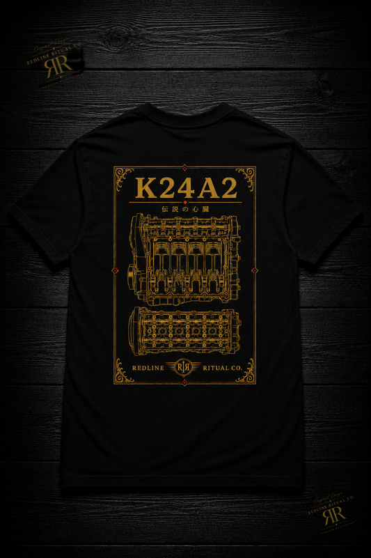 Redline Ritual Co. - "K24A2 Legacy" Tee
