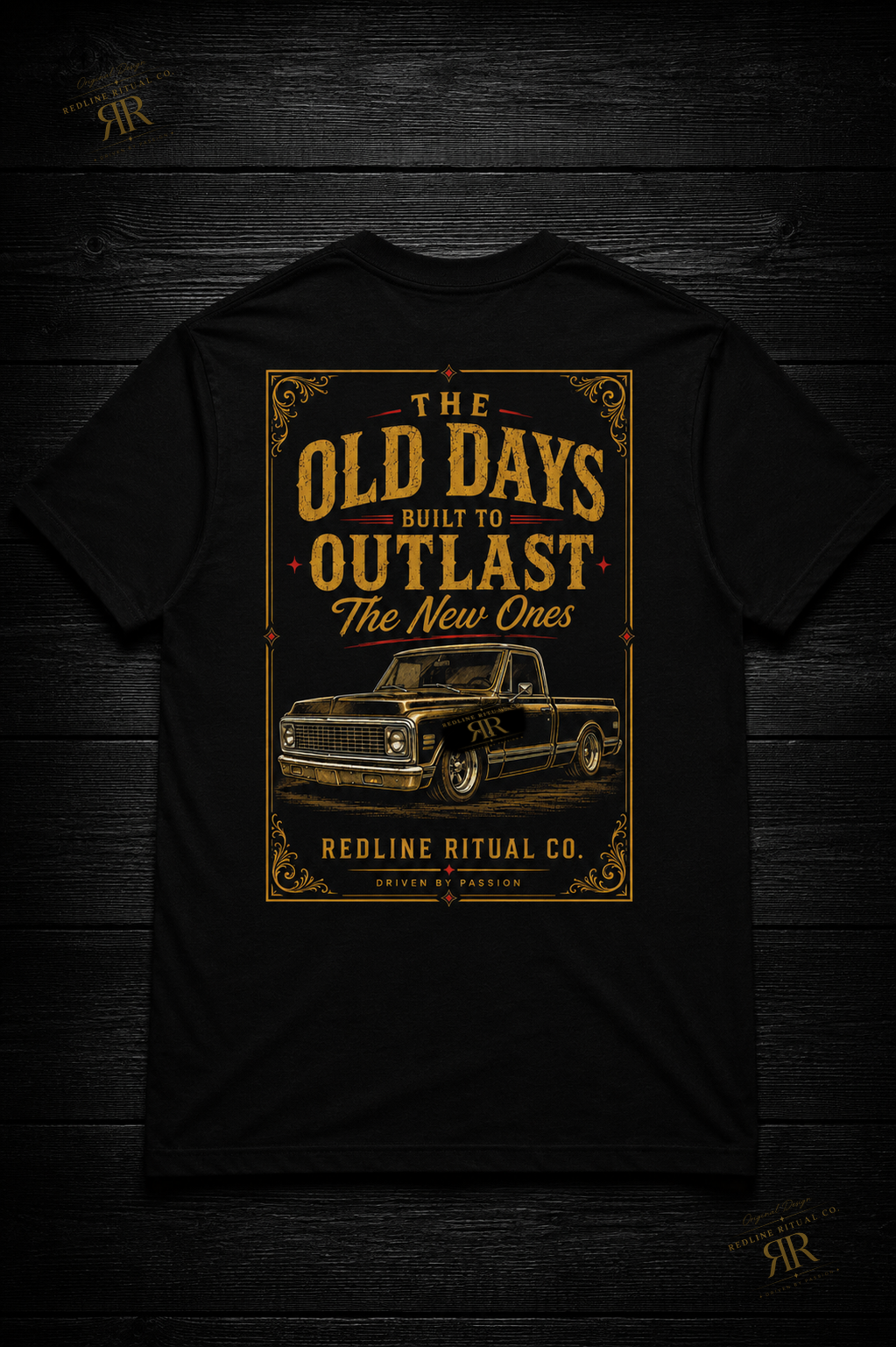 Redlline Ritual Co. - "Old Days" Tee