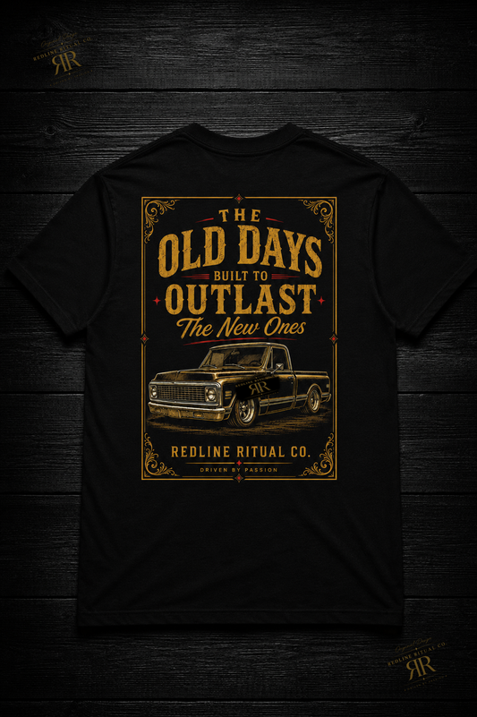 Redlline Ritual Co. - "Old Days" Tee