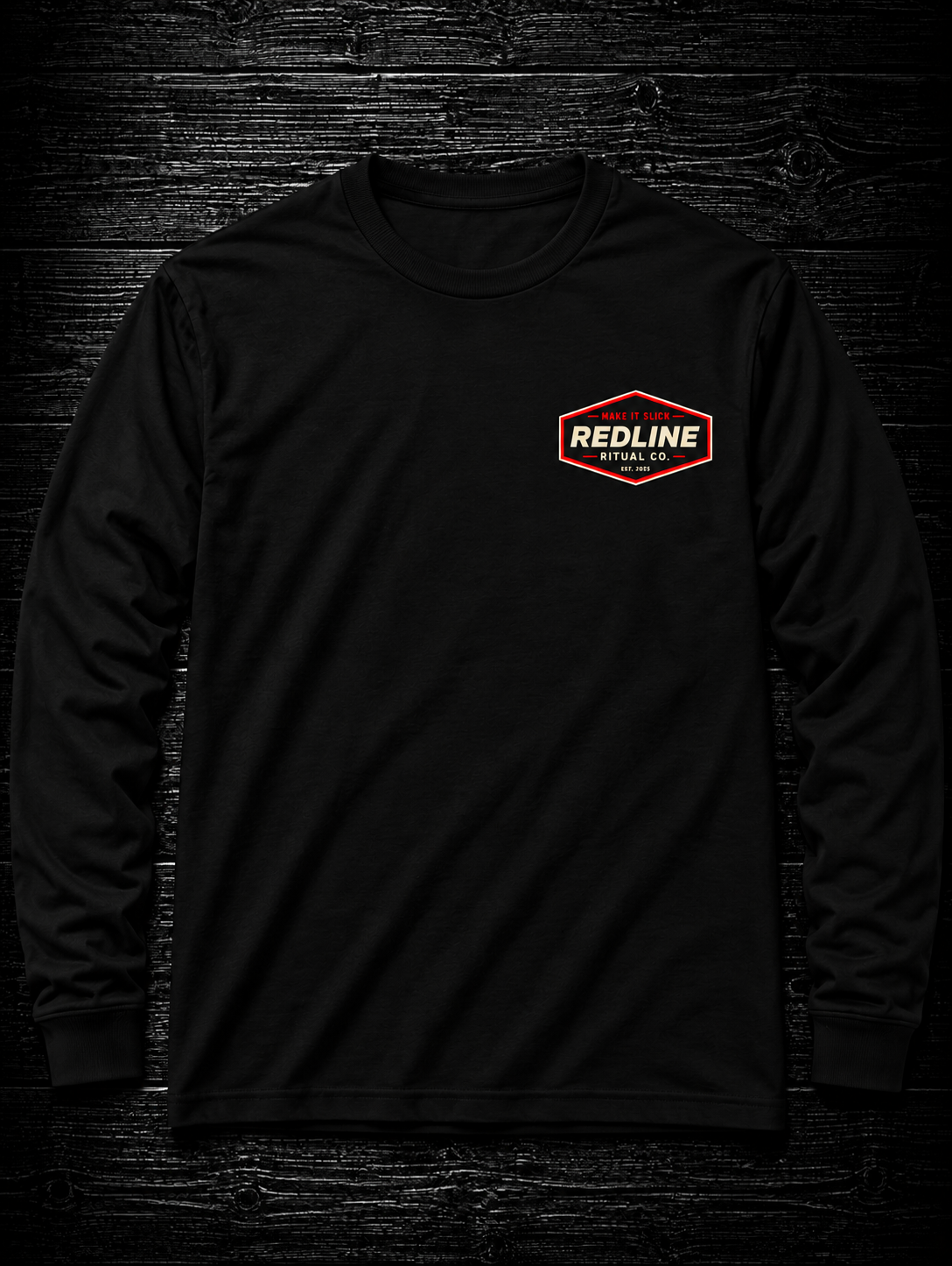 Redline Ritual Co. - "Slick Beaver" Tee - Long Sleeve