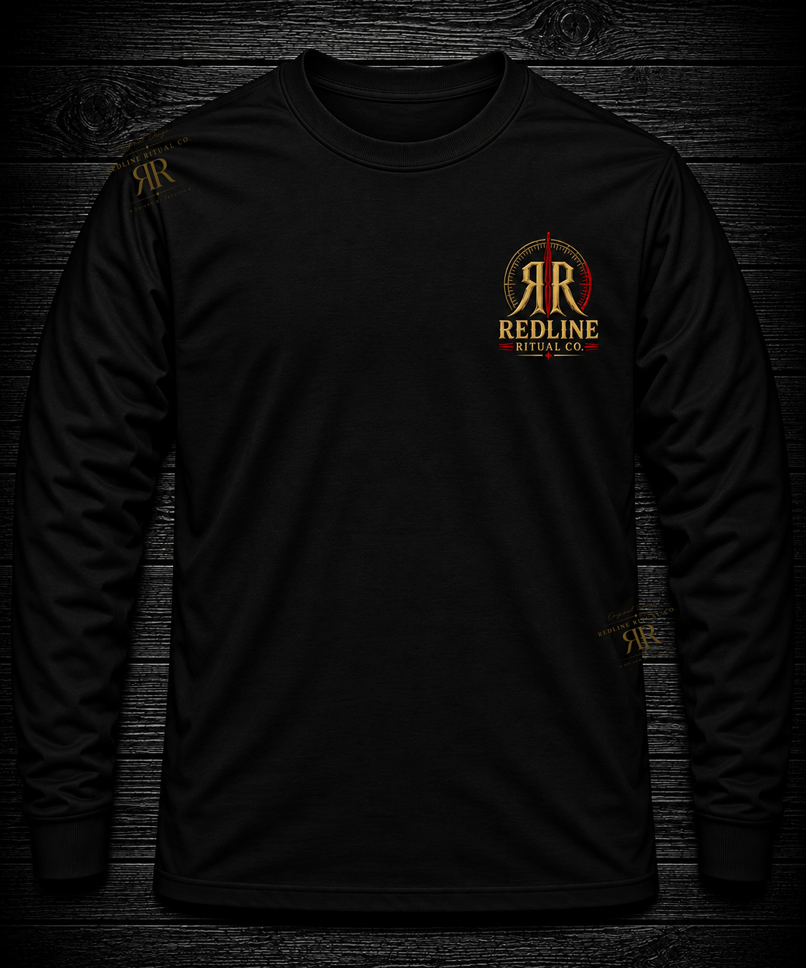 Redline Ritual Co. - "Old Days" Tee - Long Sleeve