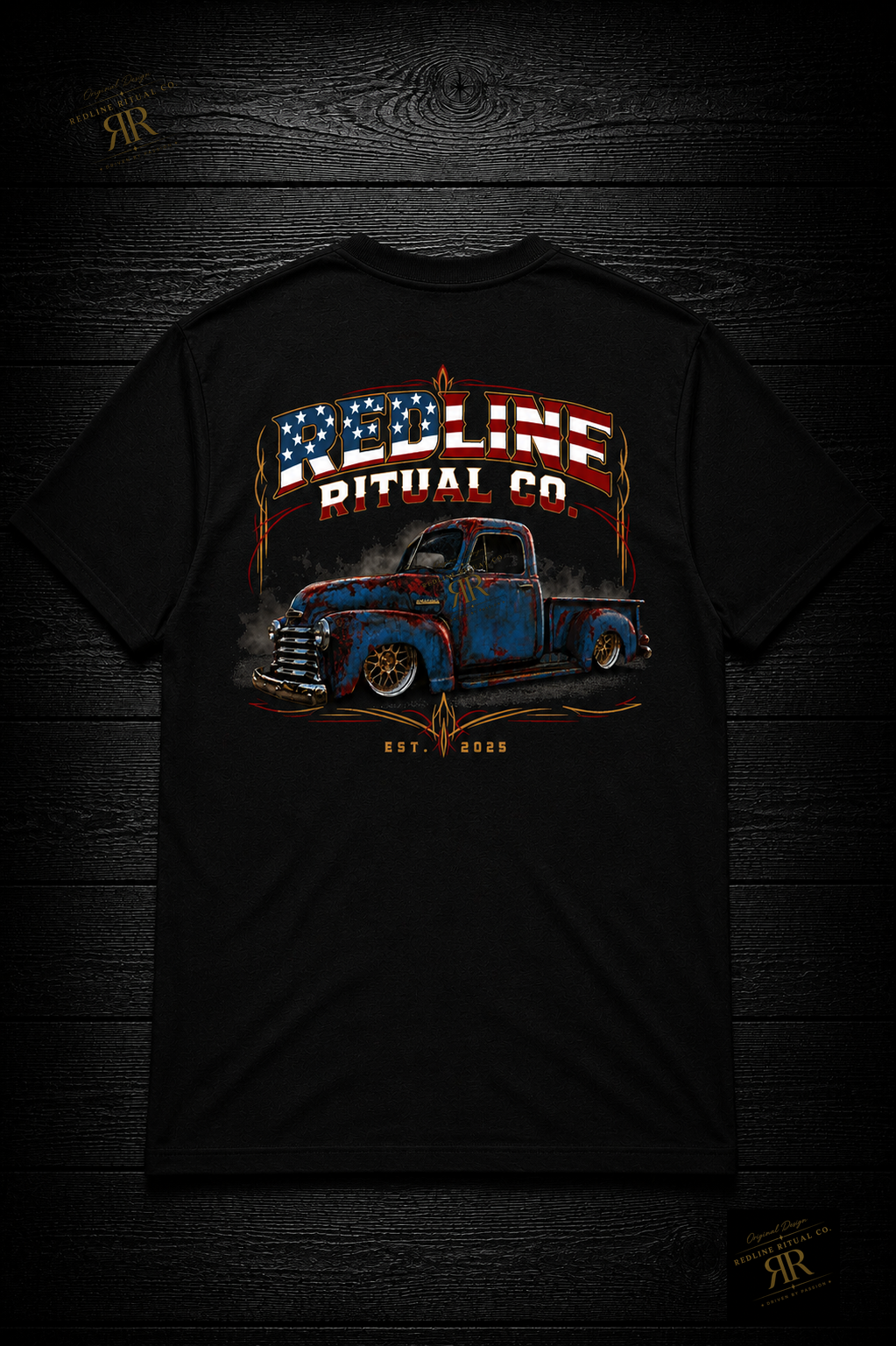Redline Ritual Co. - "3100 Heritage" Tee