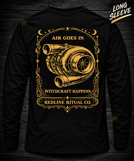 Redline Ritual Co. - "Boostcraft Ritual" Tee - Long Sleeve