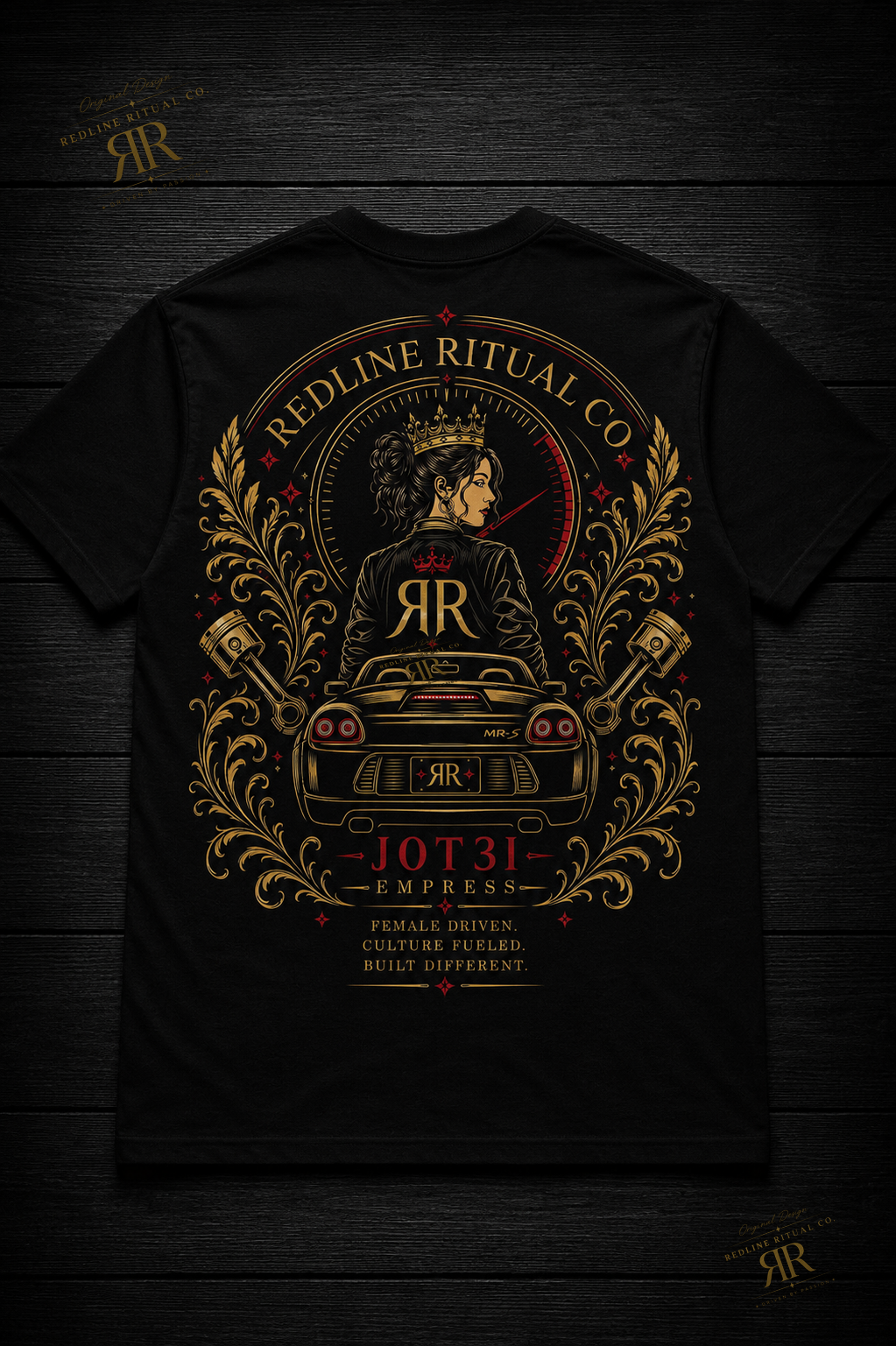 EXCLUSIVE: Redline Ritual Co. - "J0T3I Empress" Tee